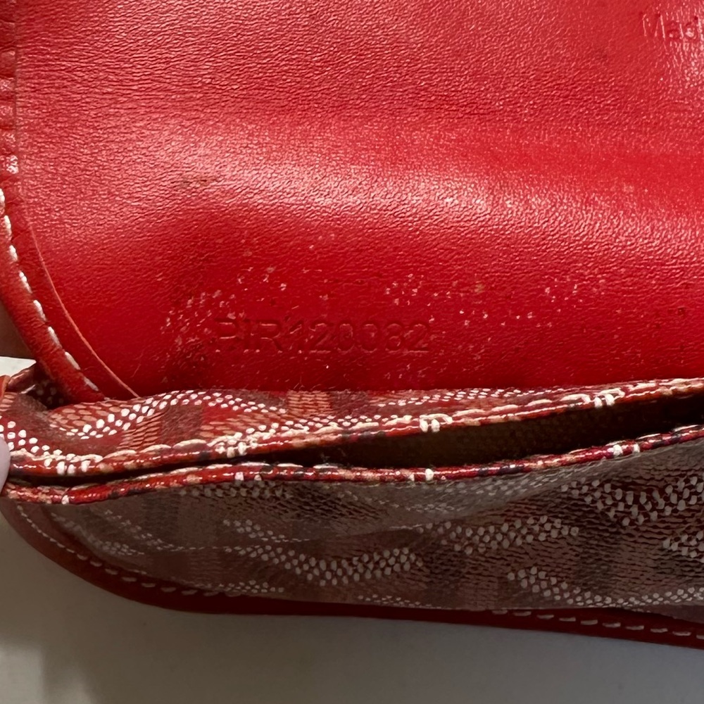*SOLD* Red Goyard Pouch - Picture 5 of 9